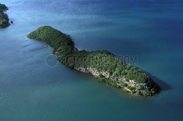 Numbo Island in Dumbea Bay Neukaledonien