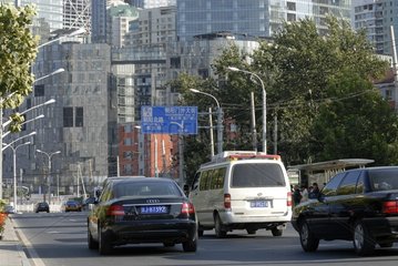 Verkehr in Peking China
