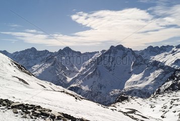 Les Deux Alpes Skigebiet in Isère Frankreich