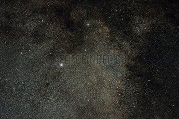 Cluster Messier 11in the Milky Way
