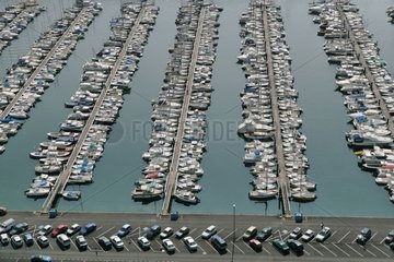 Yachthafen von Arcachon in der Gironde Frankreich
