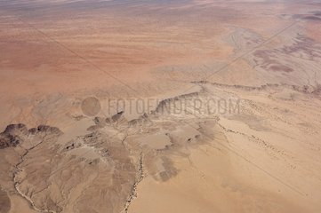Ugab River from the Massif of Brandberg Namibia