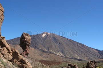 PIC du Teide auf den Aux -Kanarien von Ile de Ténérife