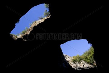 Cave of Devetashka in the Area of Pleven in Bulgaria
