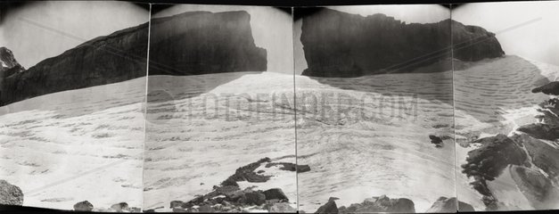 Gletscher de la BrÃ¨che im Jahr 1911 in Gavarnie -PyrenÃ¤en Frankreich