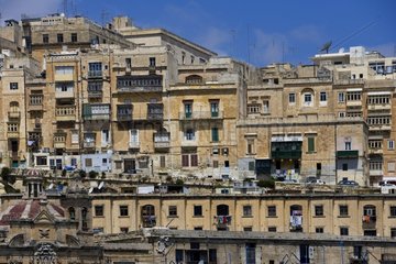 Alte Gebäude von Valletta Malta