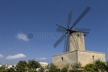 Windmill off Malta