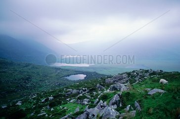 Connor Pass in Dingle Peninsula Ireland