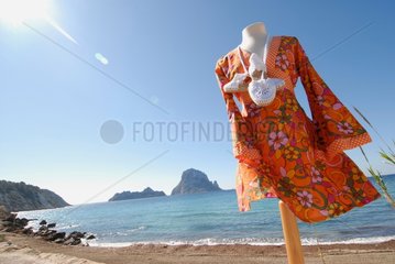 AdLib clothes in front of Es Vedra Ibiza
