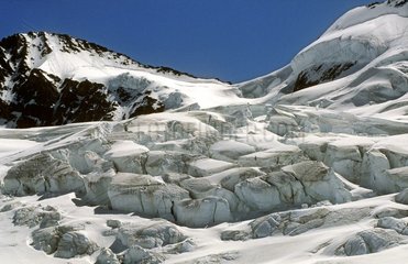 Emigschneefaeld glacier in the Alpes bernoises