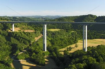 A89 viaduct over the Corrèze Valley Naves
