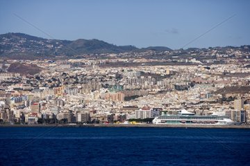 Stadt von Santa Cruz Teneriffa Canary Islands