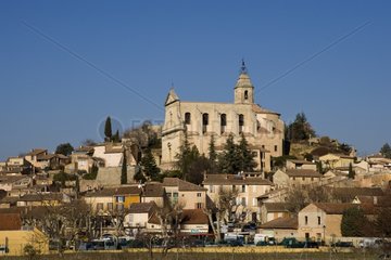 Bedouin village and church Provence France