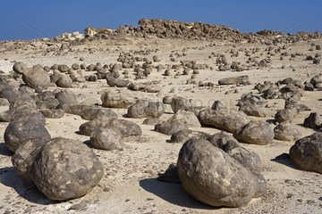 Stones round Sultanate of Oman