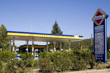 Service station in Bulgaria