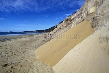 Monticules de sable érodés Queensland Australie