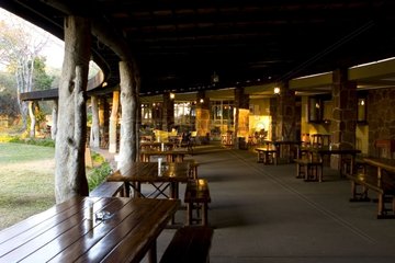 Restaurant in the Satara camp NP Kruger South Africa