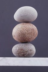 Empilement de pierres zen