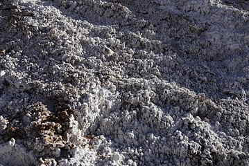 Salt crystal Moon Valley Atacama desert Chile