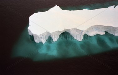 Iceberg in the sea in the Antarctic