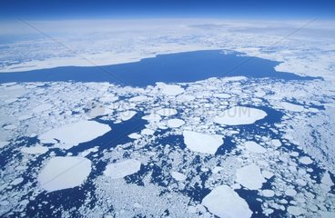 Fonte des glaces Baie d'Hudson Canada