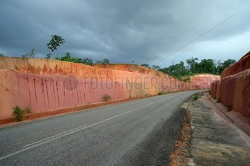 Road Apatou - French Guiana