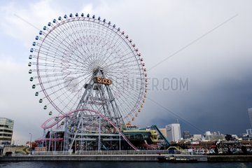 Larger wheel of the world Yokohama Japan