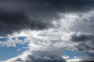Overcast sky Provence France