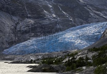 Gletscher im Gebiet von Jotunheim Norwegen