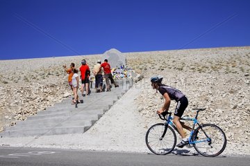 Cycling on the Mont Ventoux Vaucluse