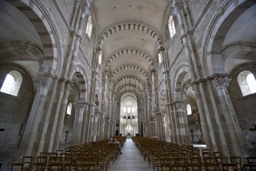 Basilika Sainte Marie-Madeleine von Vezelay Bourgogne