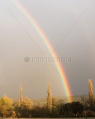 Rainbow after rain Provence France