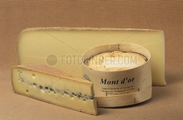 Käse Mont-d'or Comté und Morbier Franche-Comté