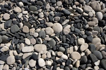 Black and white pebbles Cyprus