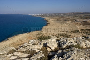 Coast to the Rocky Cape Gkreko Cyprus