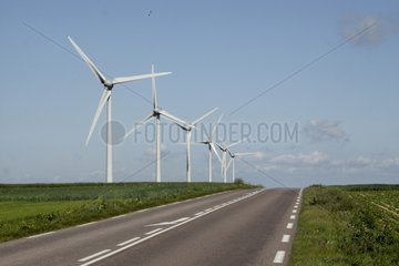 Wind in Saint-Valery-en-Caux France