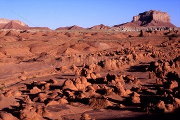 Red Desert and arid Goblin Valley Utah Arizona USA