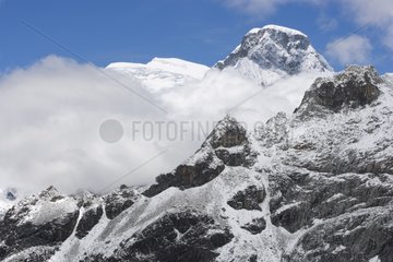 Mount Huascaran Cordillera Blanca Peru Andes