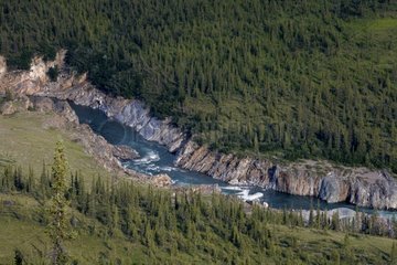 River Canyon National Park Firth Iwavik Yukon Canada