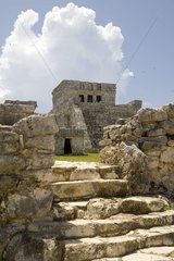 Maya Ruinen von Tulum Mexiko