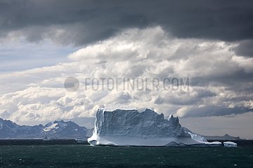 Eisberg am Eingang des DryGalski Fjord South Georgia