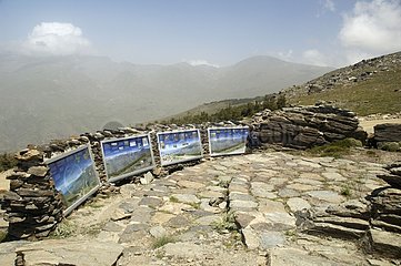 View-point in Sierra Nevada National Park Spain