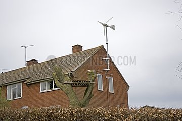 Windsave -Dach montierte Windturbine Bewdley Worcestershire UK