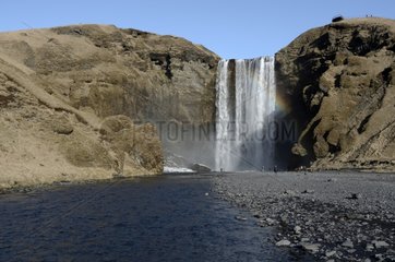 Falls Skógafoss - Sudurland Iceland