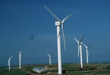 Wind farm at Carland Cross United-Kingdom