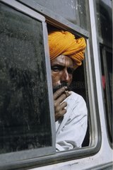 Portrait d'un indien portant un turban Inde