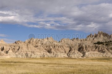 Landschaft der Badlands NP South Dakota USA