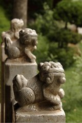 Chinese Bestiare  carved stone Jianshui Yunnan China