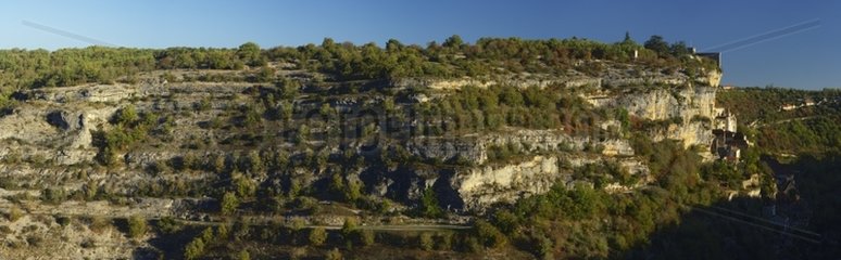 Canyon von Alzou in der Nähe von Rocamadour in Lot Frankreich