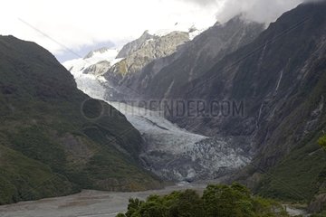 Franz Josef glacier in Westland National Park